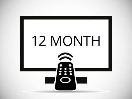 12 months iptv subscription